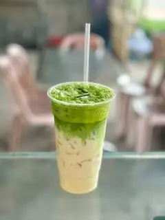 Hình ảnh Matcha latte muối L