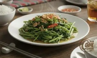 Hình ảnh Rau muống xào