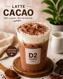 Hình ảnh Latte ca cao kem muối