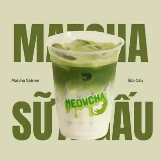 Hình ảnh Matcha sữa gấu