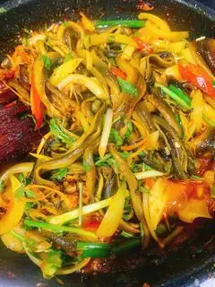 Hình ảnh Lươn xào sả ớt size bé 
