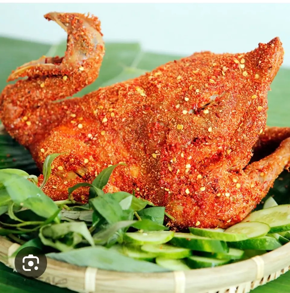 Hình ảnh Gà nướng muối ớt không cay ( Chặt sẵn)