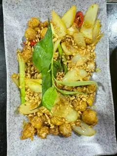 Hình ảnh Răng mực chiên nước mắm