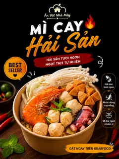 Hình ảnh Mì Cay Hải Sản - Tặng 1 ly Coca ❤️