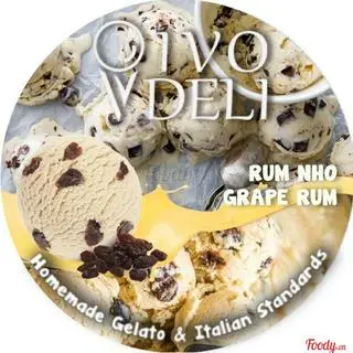 Hình ảnh Kem rum nho (Rum raisin) - hộp 65gr