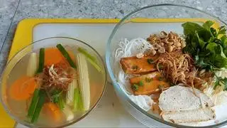 Hình ảnh Hủ tiếu Nam Vang khô - chay