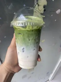 Hình ảnh matcha latte 
