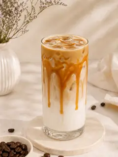 Hình ảnh Cà phê latte caramel