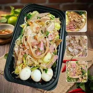 Hình ảnh Tré trộn tai heo đặc biệt - siêu ngon - Tặng Bánh Phồng Tôm