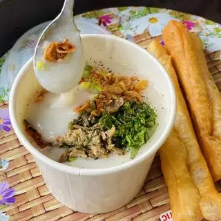 Hình ảnh Cháo trai kèm quẩy