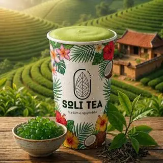 Hình ảnh TRÀ SỮA MATCHA OKINAWA