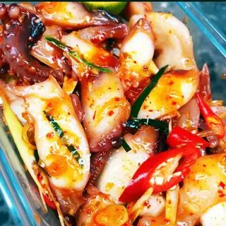 Hình ảnh Bạch tuộc sốt Thái