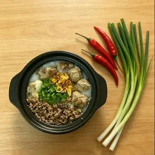 Hình ảnh Cháo sườn - thịt bằm - bò viên