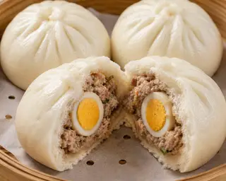 Hình ảnh Bánh Bao Truyền Thống 2 trứng
