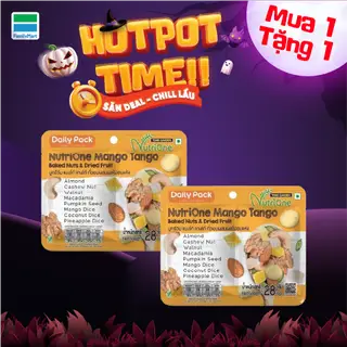 Hình ảnh Mua 2 Tính 1 Hỗn Hợp Hạt & Trái Cây Sấy - Xoài 28G