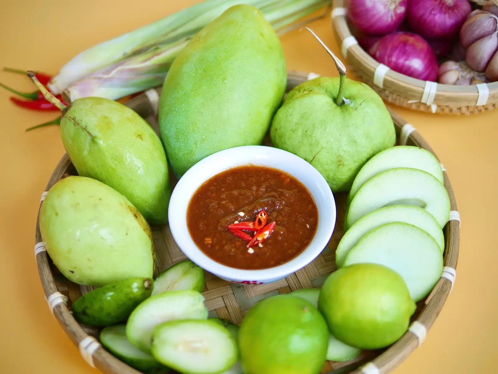 Hình ảnh Xoài Keo_ Cóc Non_ Ổi 500gr