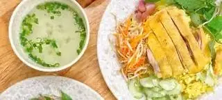 Hình ảnh cơm gà chặt