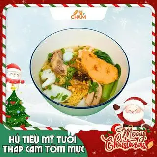 Hình ảnh Hủ tiếu mì tươi thập cẩm tôm mực
