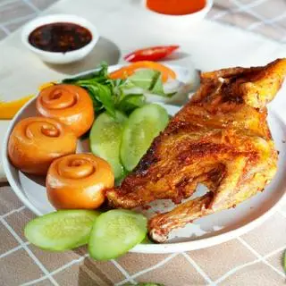 Hình ảnh 1/2 Gà nướng mắm nhĩ