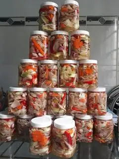 Hình ảnh Tai Heo Muối Chua Ngọt