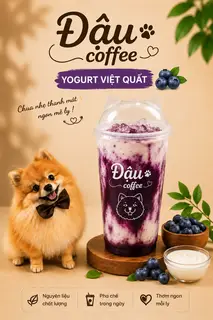Hình ảnh Yogurt việt quất 