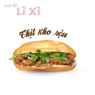 Hình ảnh Bánh mì thịt kho rệu