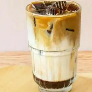 Hình ảnh Cà phê sữa hạnh nhân/almond milk latte