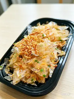 Hình ảnh Bánh Tráng Mỡ Hành Satế 