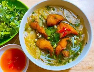 Hình ảnh bún cá cay 