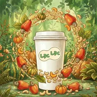 Hình ảnh Sữa hạt điều - bí đỏ