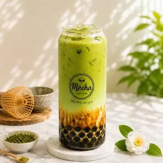 Hình ảnh Matcha Trân Châu Đường Nâu