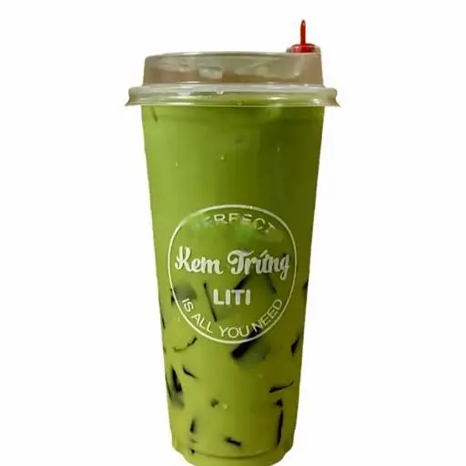 Hình ảnh Trà sữa thái thạch trà xanh