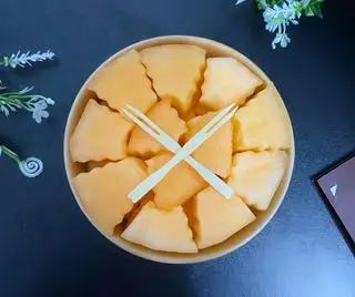 Hình ảnh Dưa vàng gọt sẵn 