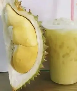 Hình ảnh nước mía mix sầu riêng