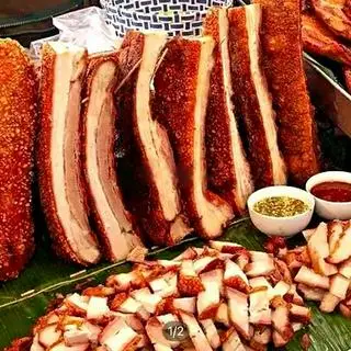 Hình ảnh Ba chỉ giòn bì 1000g