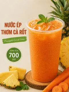 Hình ảnh Thơm + Cà Rốt