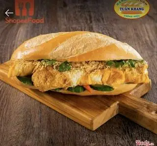 Hình ảnh Bánh Mì Pate 2 Trứng