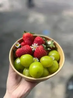 Hình ảnh Dâu tây mix nho