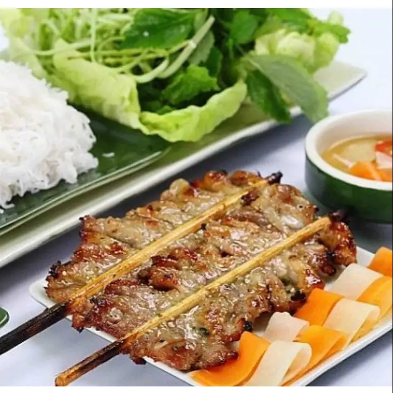 Hình ảnh Bún chả thịt miếng