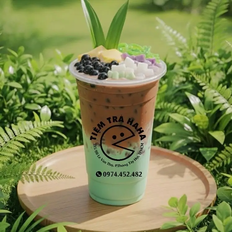 Hình ảnh Trà Sữa Socola Mint Full Topping