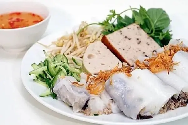 Hình ảnh Bánh cuốn trứng tôm thịt thêm