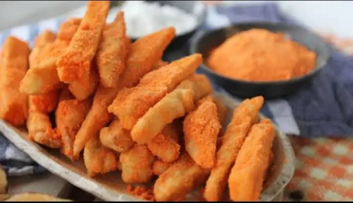 Hình ảnh Khoai lang lắc phô mai 