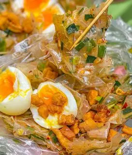 Hình ảnh Bánh tráng mỡ hành