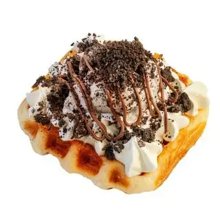Hình ảnh Waffle cookie oreo ice cream