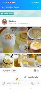Hình ảnh chè bưởi sầu riêng 