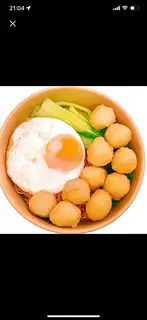 Hình ảnh Mì Trộn Cá Viên +Ốp La