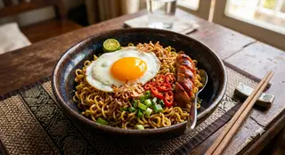 Hình ảnh Mì Indomie mix