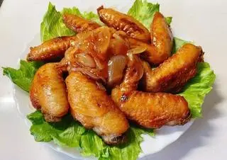 Hình ảnh Cơm Cánh Gà Chiên Mắm 