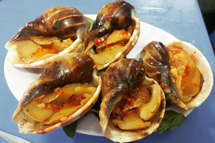 Hình ảnh Ốc khế nướng mắm