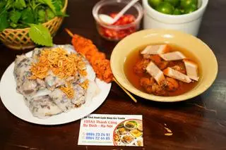 Hình ảnh Bánh cuốn chả lẫn